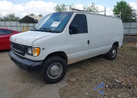 2001 Ford E-250 Commercial/Recreational from USA, damaged, VIN 1FTNE24L81HB55700